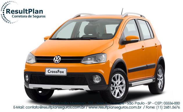 Seguro para CROSSFOX 1.6 Mi Total Flex 8V 5p da Volkswagen