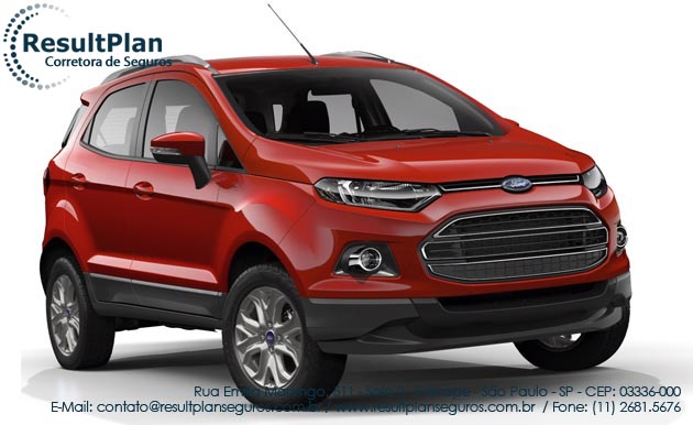 Seguro para EcoSport TITANIUM 1.6 16V Flex 5p da Ford