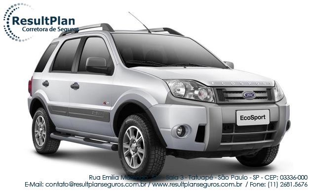 Seguro para EcoSport TITANIUM 2.0 16V Flex 5p da Ford